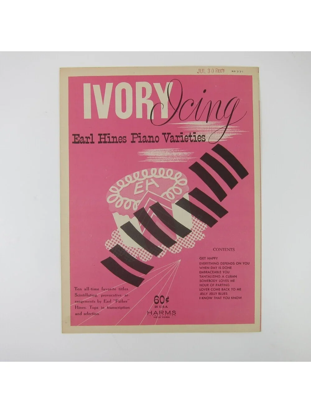 Sheet Music It's Magic Romance on the High Seas Film Doris Day Vintage 1948
